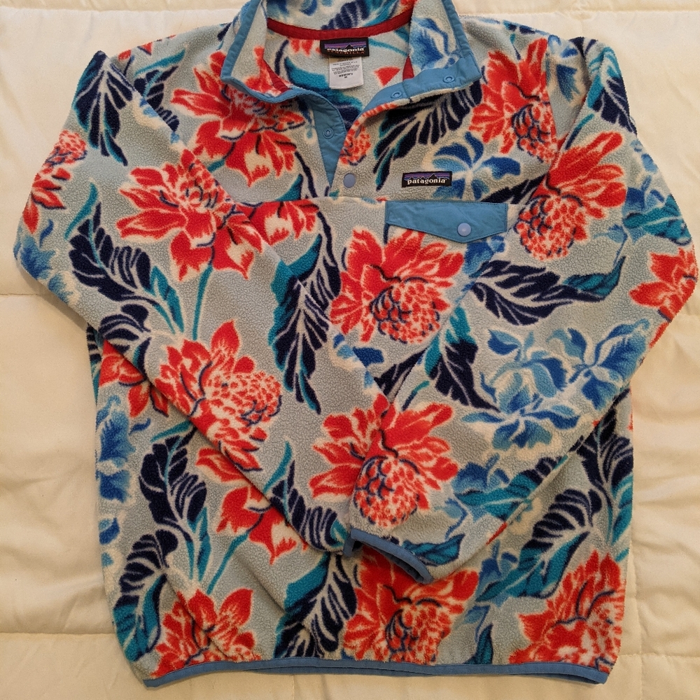 Patagonia synchilla snap T pullover